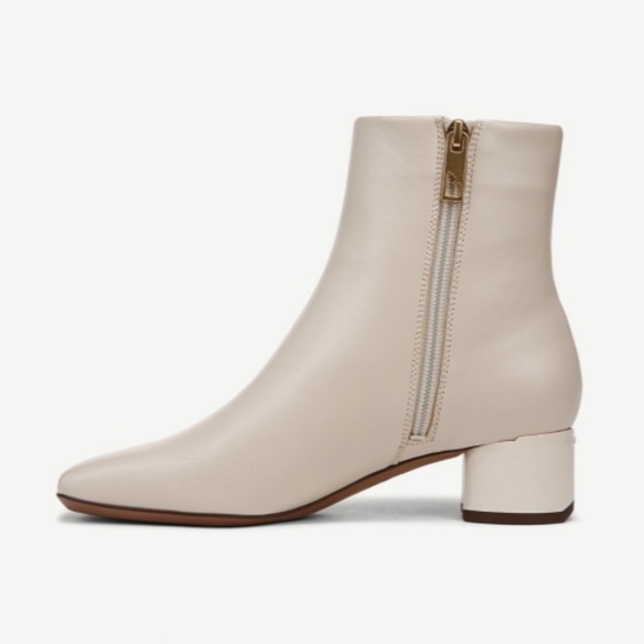 Franco Sarto Noah Bootie In White Leather - Picture 8 of 8